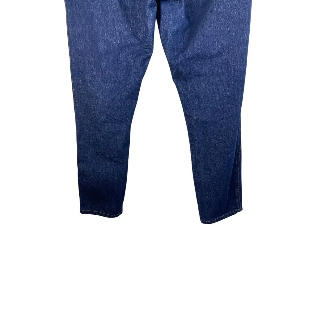 Sézane Womens Brut Sexy Slim-Fit Denim Jeans High-Waisted Size 30 Blue - Picture 11 of 16